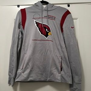Arizona Cardinals WOMENS NIKE team issued hoodie SMALL